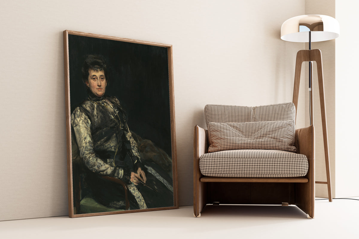 Joaquín Sorolla — María Teresa Moret y Remisa, Señora de Beruete | Fine Art Print