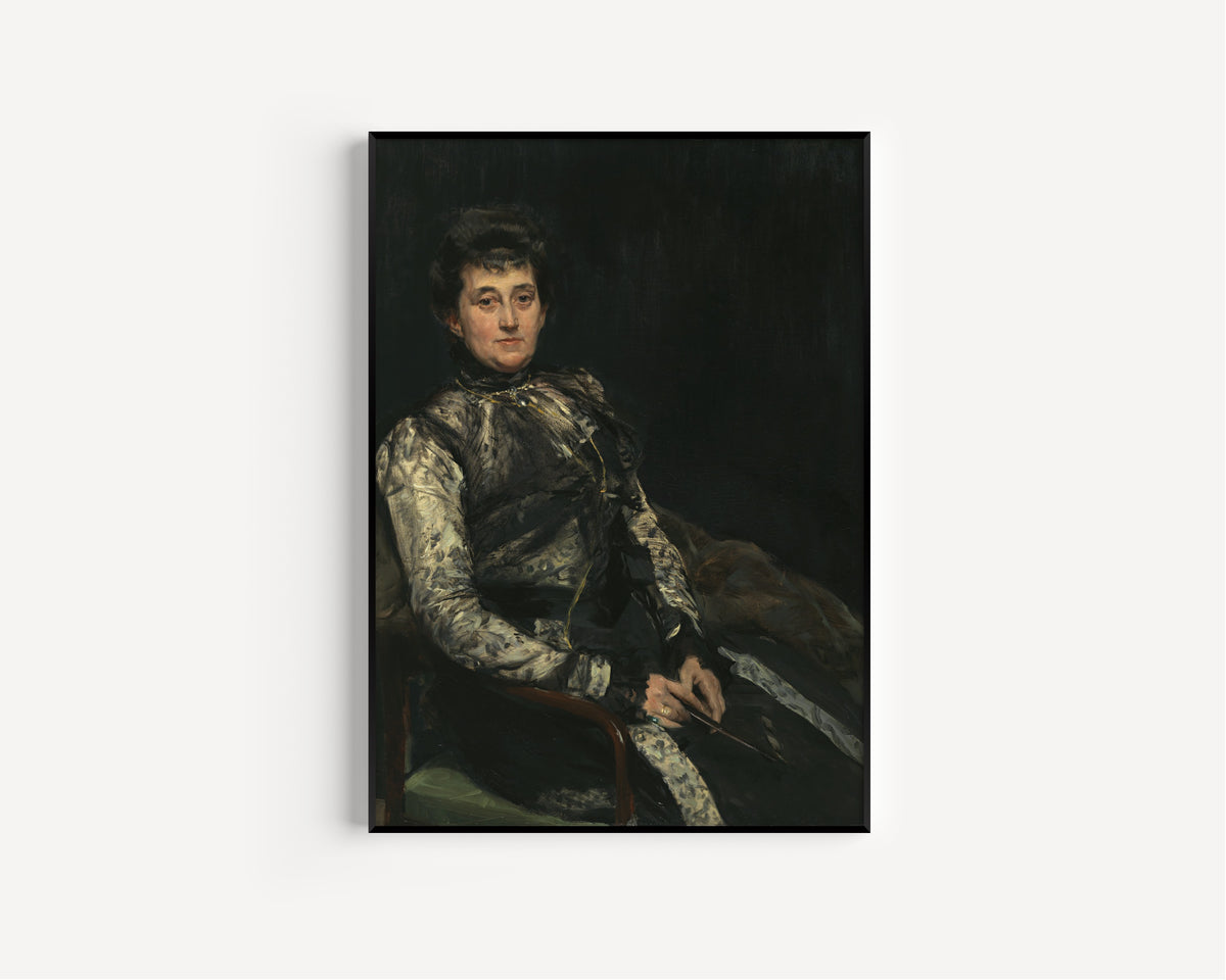 Joaquín Sorolla — María Teresa Moret y Remisa, Señora de Beruete | Fine Art Print