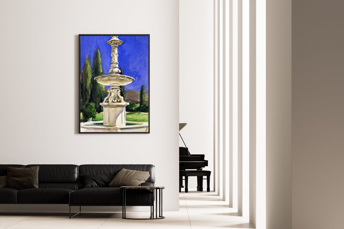 John Singer Sargent — Marble Fountain in Italy | Fine Art Print