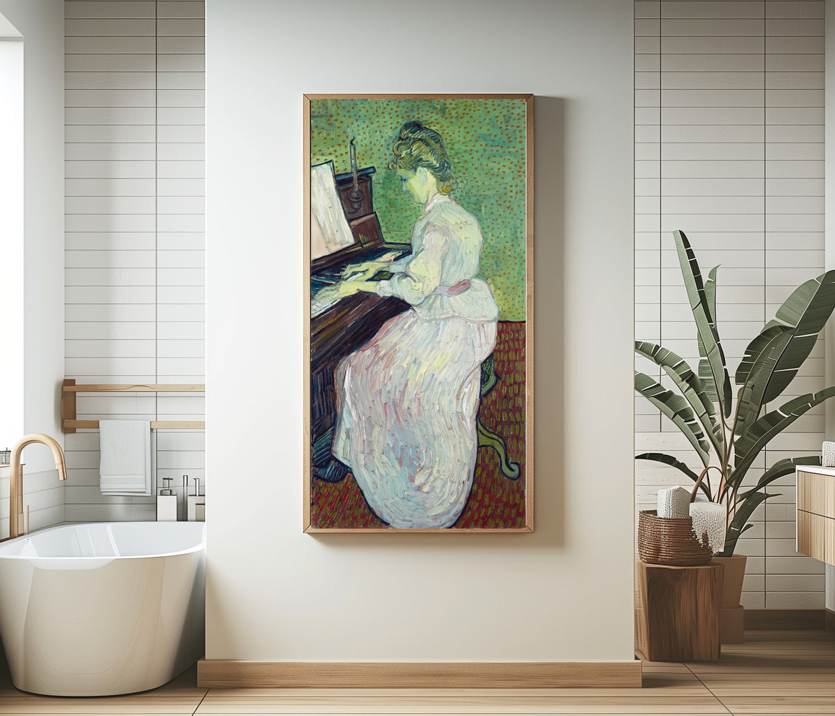 Vincent van Gogh — Marguerite Gachet at the Piano | Fine Art Print