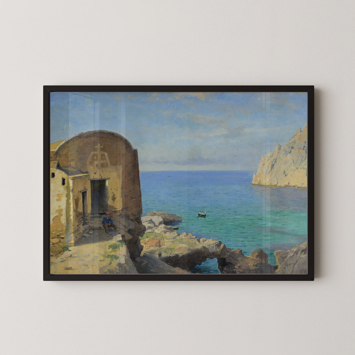 William Stanley Haseltine — Marina Piccola, Capri | Landscape Fine Art Print