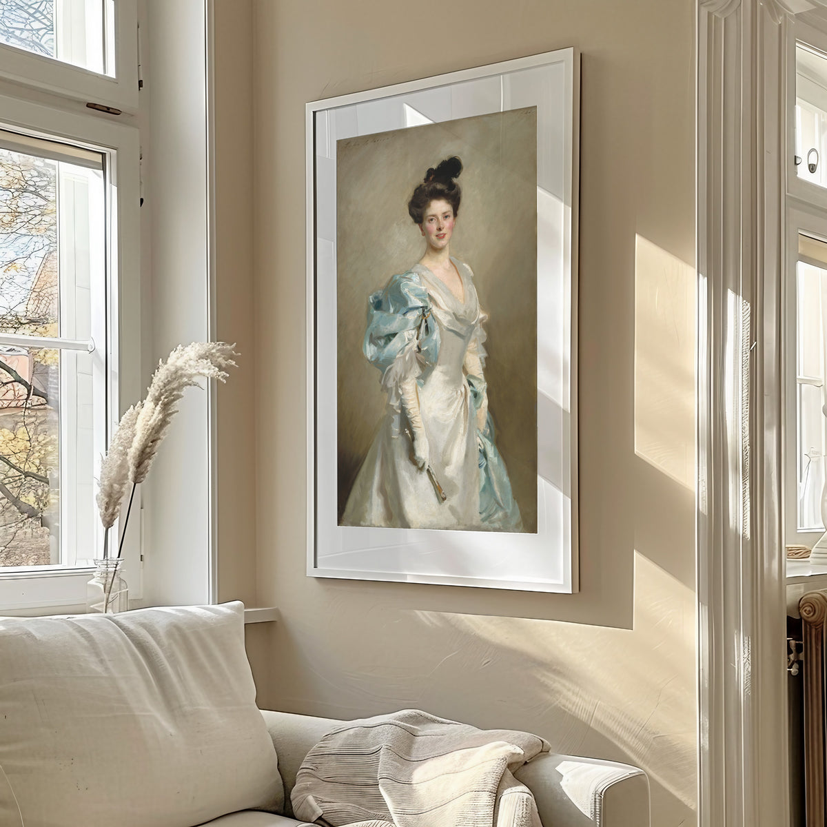 John Singer Sargent — Mary Crowninshield Endicott Chamberlain (Mrs. Joseph Chamberlain) | Fine Art Print