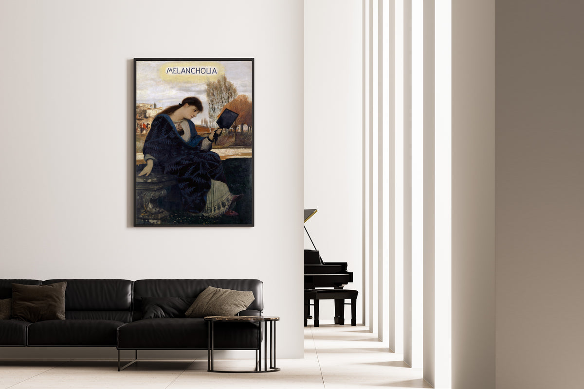 Arnold Böcklin — Melancholia | Symbolist Art Print