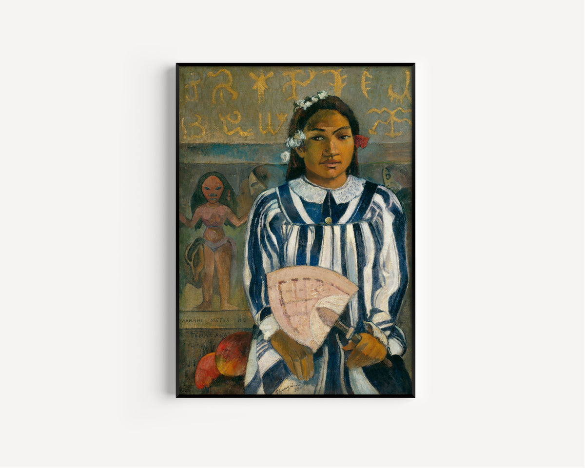 Paul Gauguin — Merahi metua no Tehamana (The Ancestors of Tehamana) | Fine Art Print