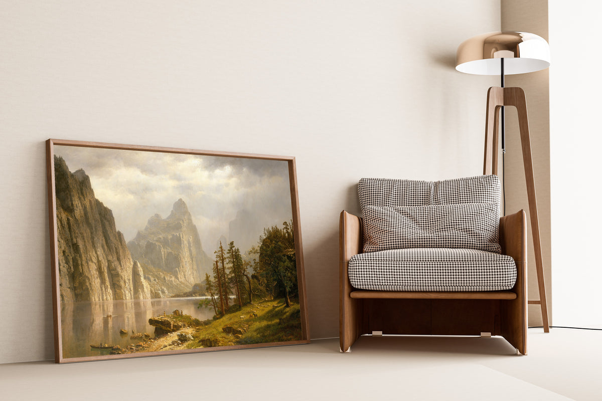 Albert Bierstadt — Merced River, Yosemite Valley | Landscape Fine Art Print