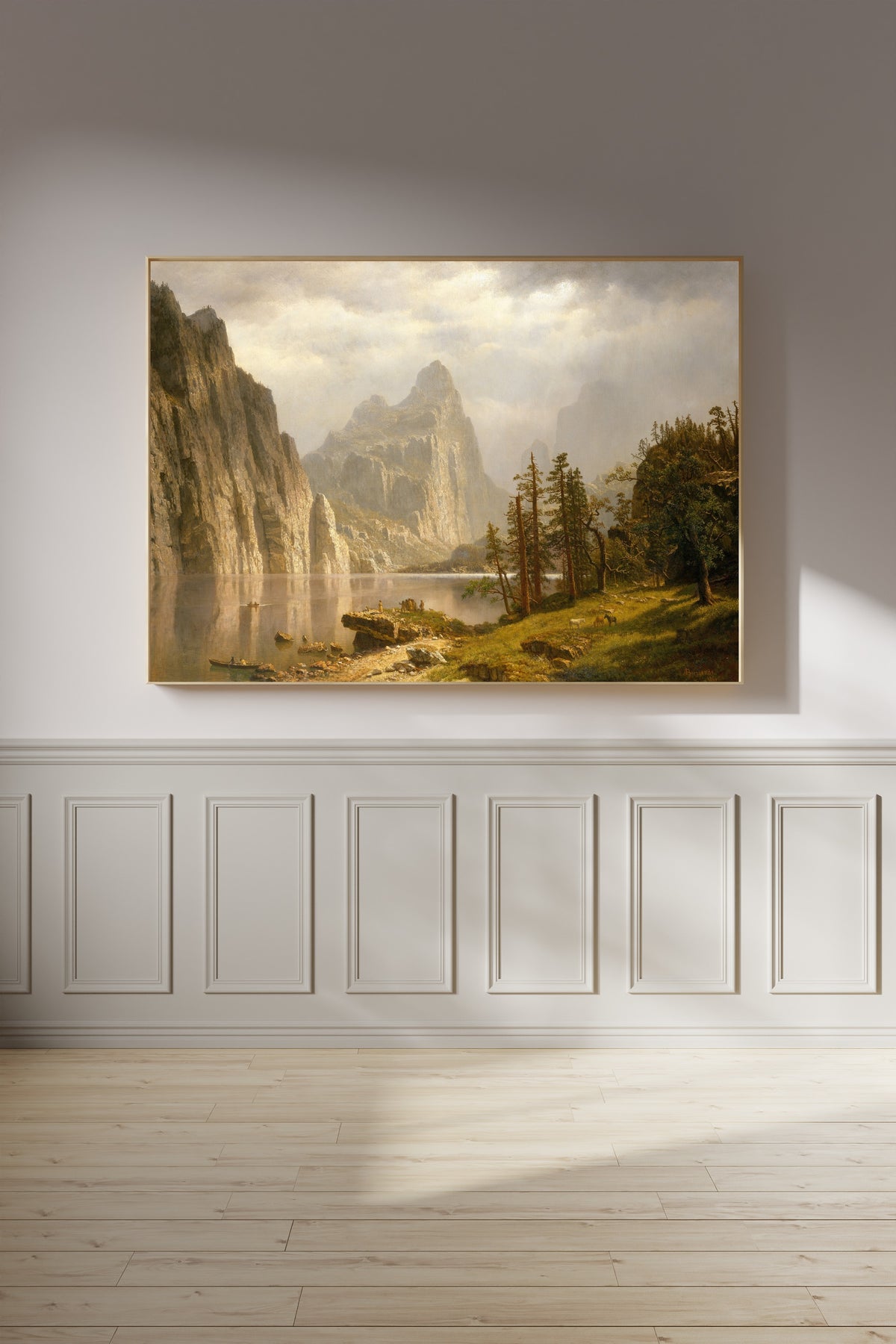 Albert Bierstadt — Merced River, Yosemite Valley | Landscape Fine Art Print