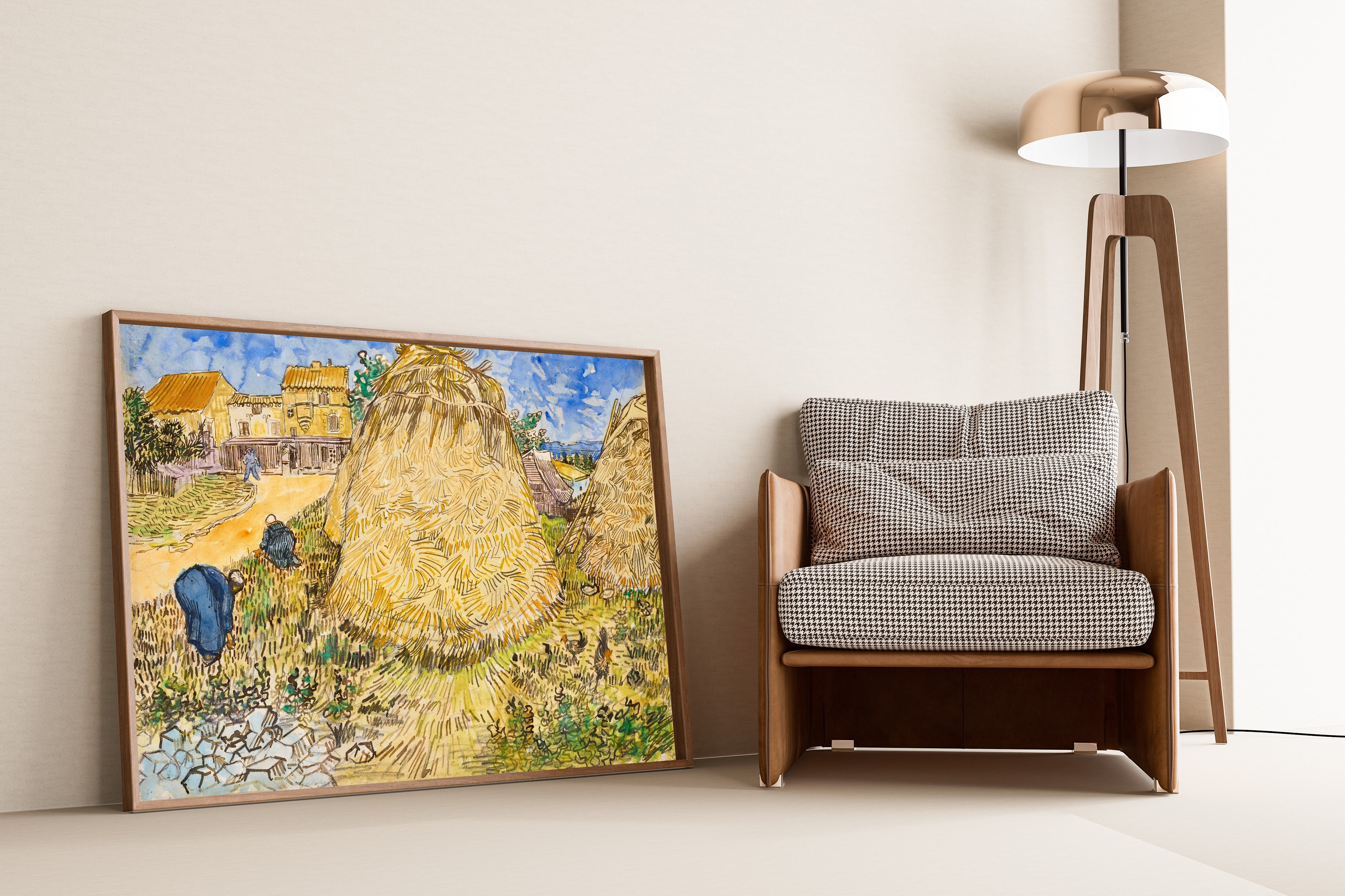 Vincent van Gogh — Wheat Stacks | Fine Art Print