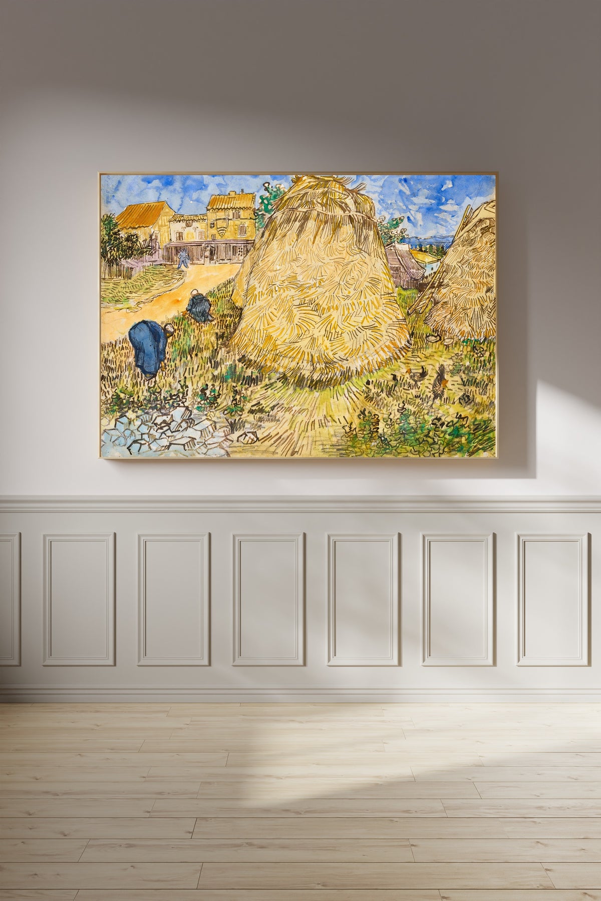 Vincent van Gogh — Wheat Stacks | Fine Art Print