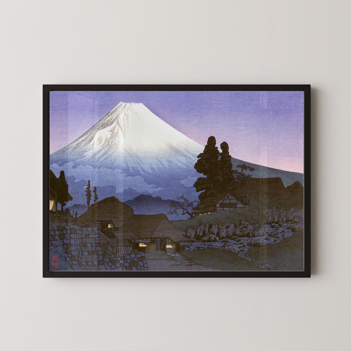 Takahashi Shotei — Mikuhō (Fuji) | Japanese Woodblock Print (Shin Hanga)