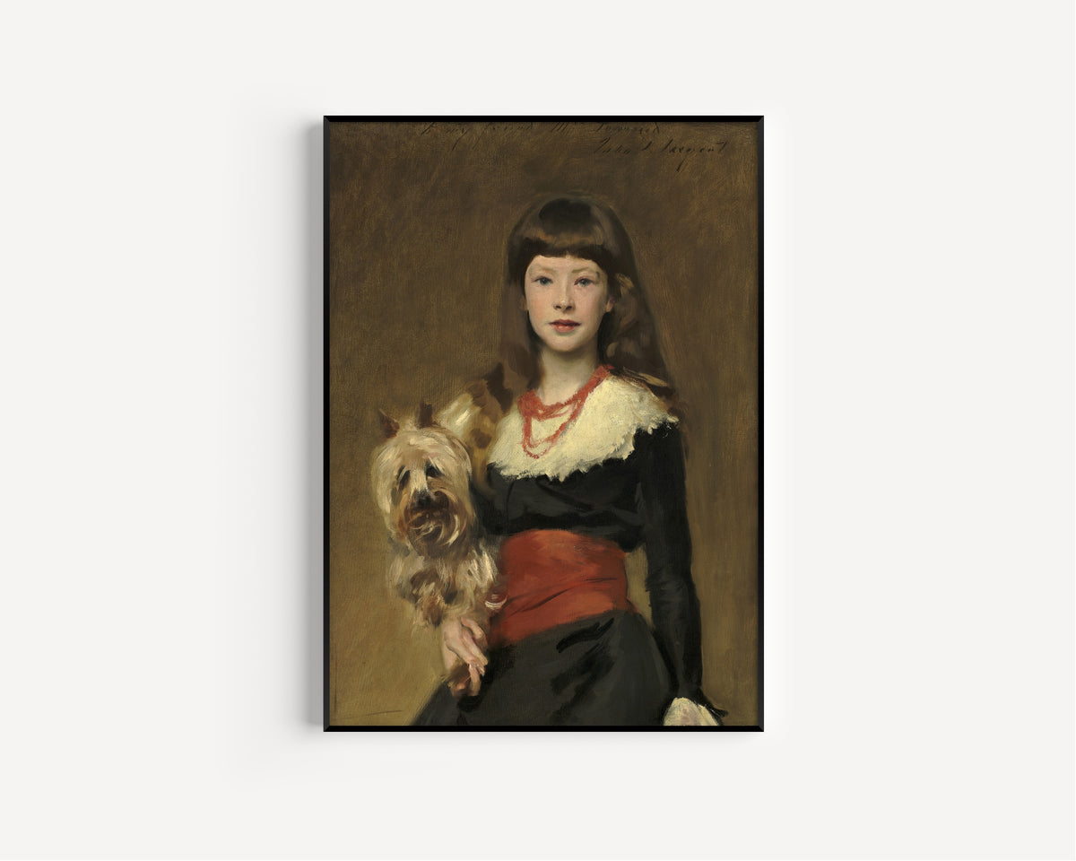John Singer Sargent — Miss Beatrice Townsend | Fine Art Print