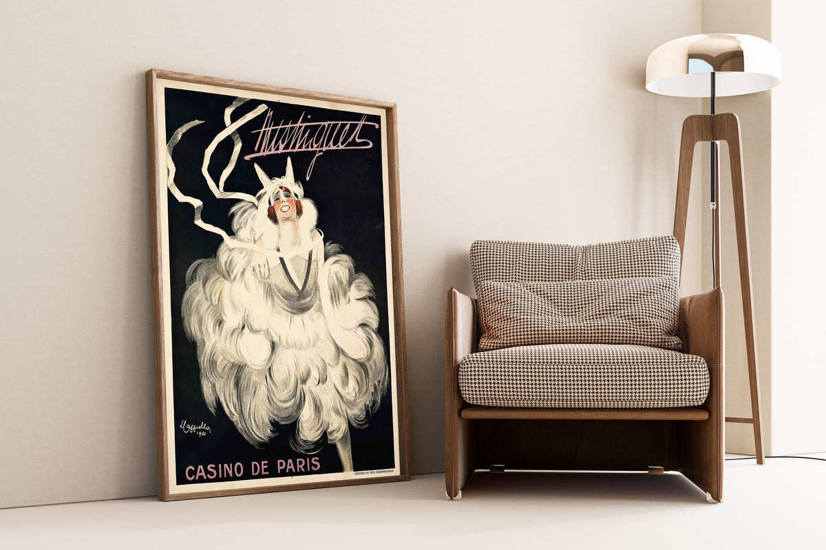 Leonetto Cappiello — Mistinguett, Casino de Paris | Vintage Poster Print
