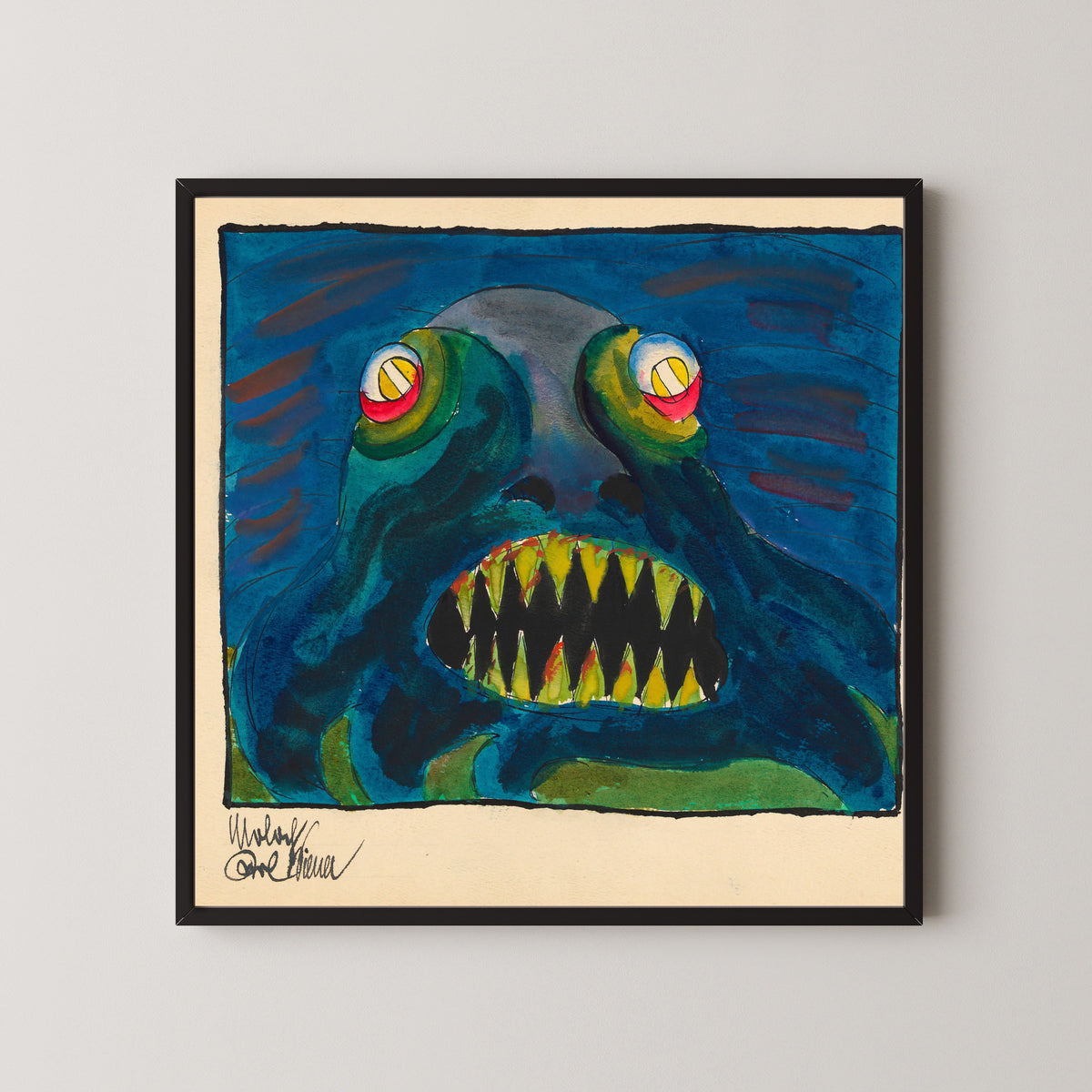 Karl Wiener — Moloch | Surreal Art Print