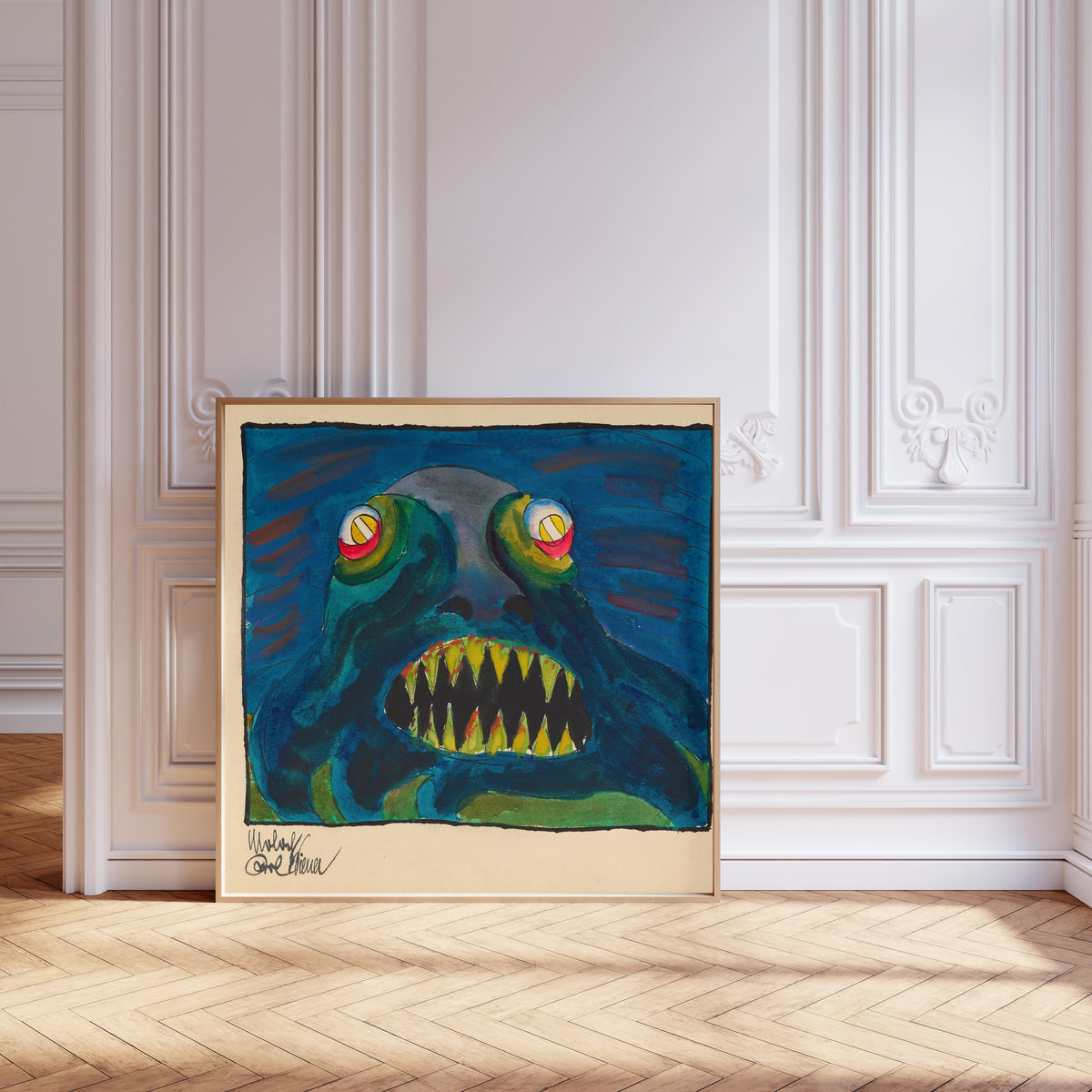 Karl Wiener — Moloch | Surreal Art Print
