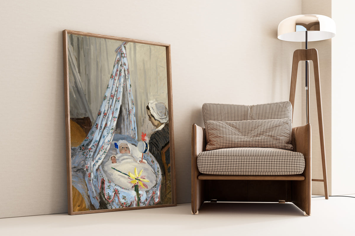 Claude Monet — The Cradle - Camille with the Artist's Son Jean | Fine Art Print