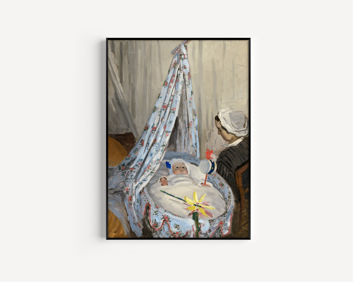 Claude Monet — The Cradle - Camille with the Artist's Son Jean | Fine Art Print