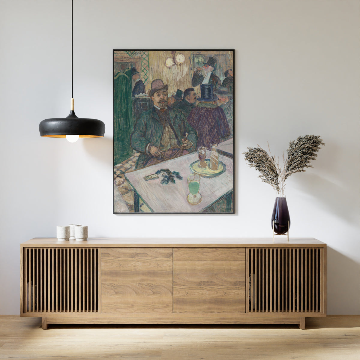 Henri de Toulouse-Lautrec — Monsieur Boileau at the Café | Fine Art Print