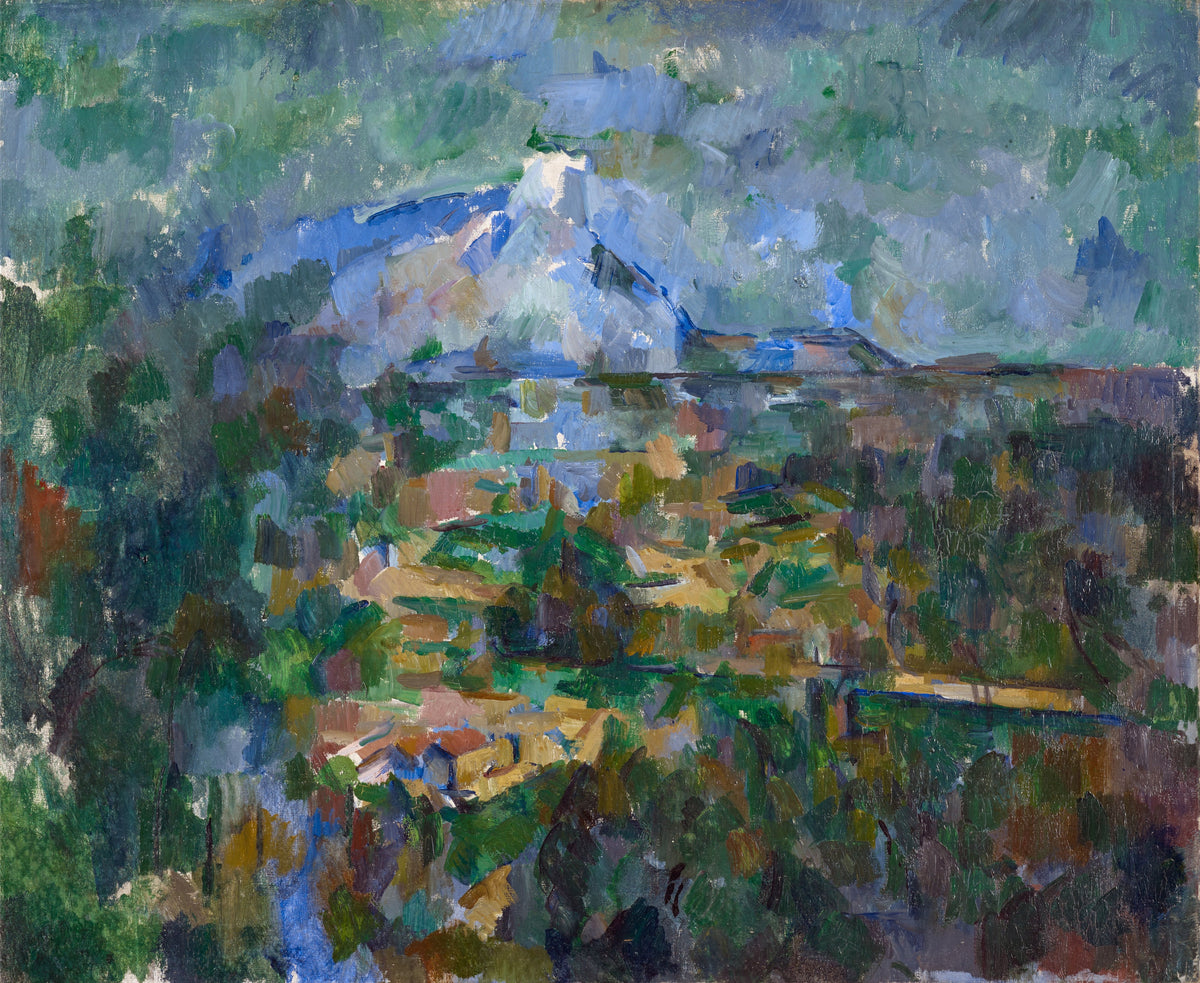 Paul Cezanne — Mont Sainte-Victoire Seen from Les Lauves | Fine Art Print