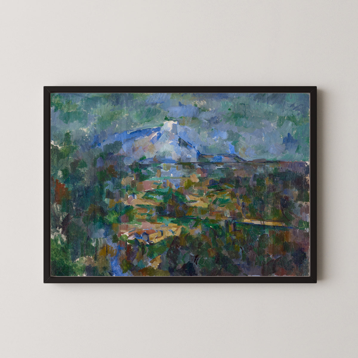 Paul Cezanne — Mont Sainte-Victoire Seen from Les Lauves | Fine Art Print