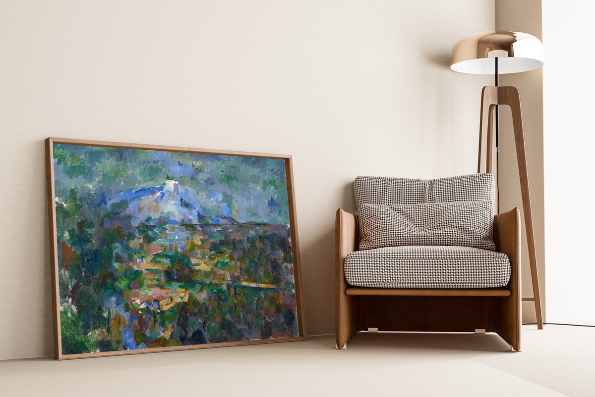 Paul Cezanne — Mont Sainte-Victoire Seen from Les Lauves | Fine Art Print