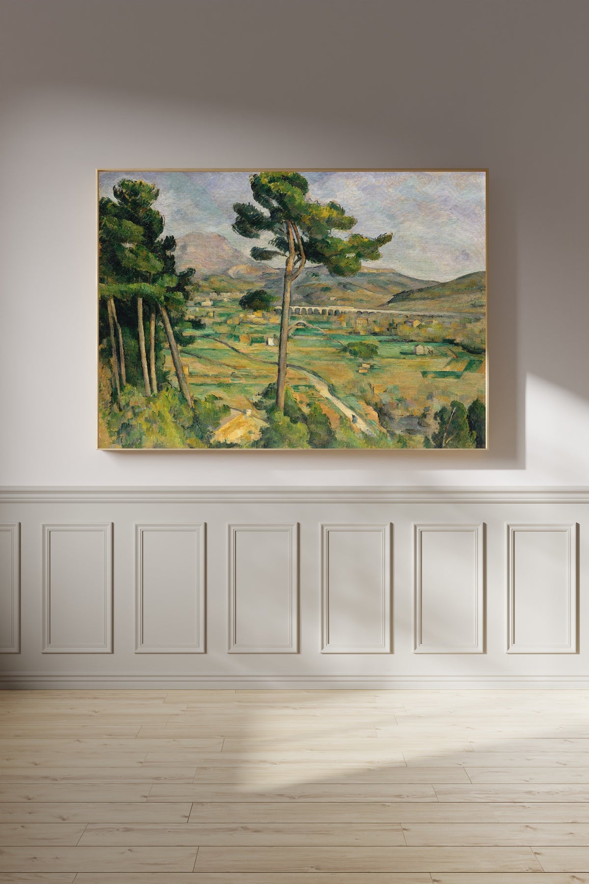Paul Cezanne — Mont Sainte-Victoire and the Viaduct of the Arc River Valley | Fine Art Print