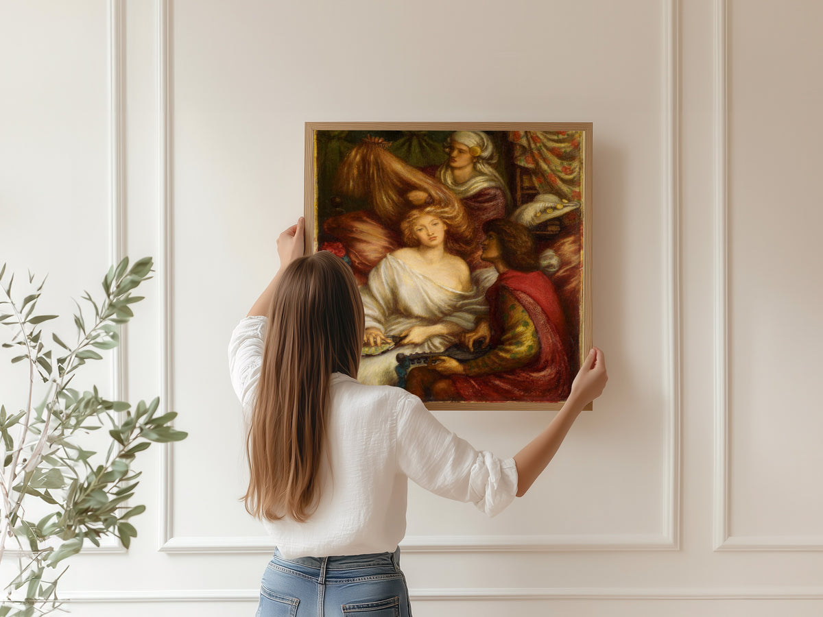 Dante Gabriel Rossetti — Morning Music | Pre-Raphaelite Art Print