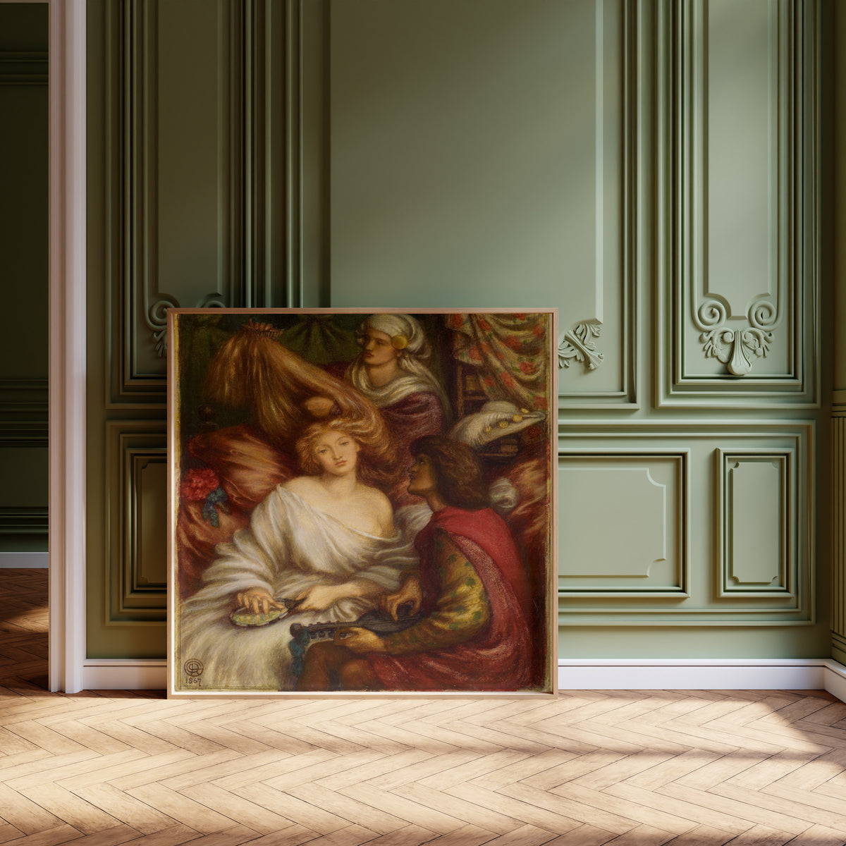 Dante Gabriel Rossetti — Morning Music | Pre-Raphaelite Art Print
