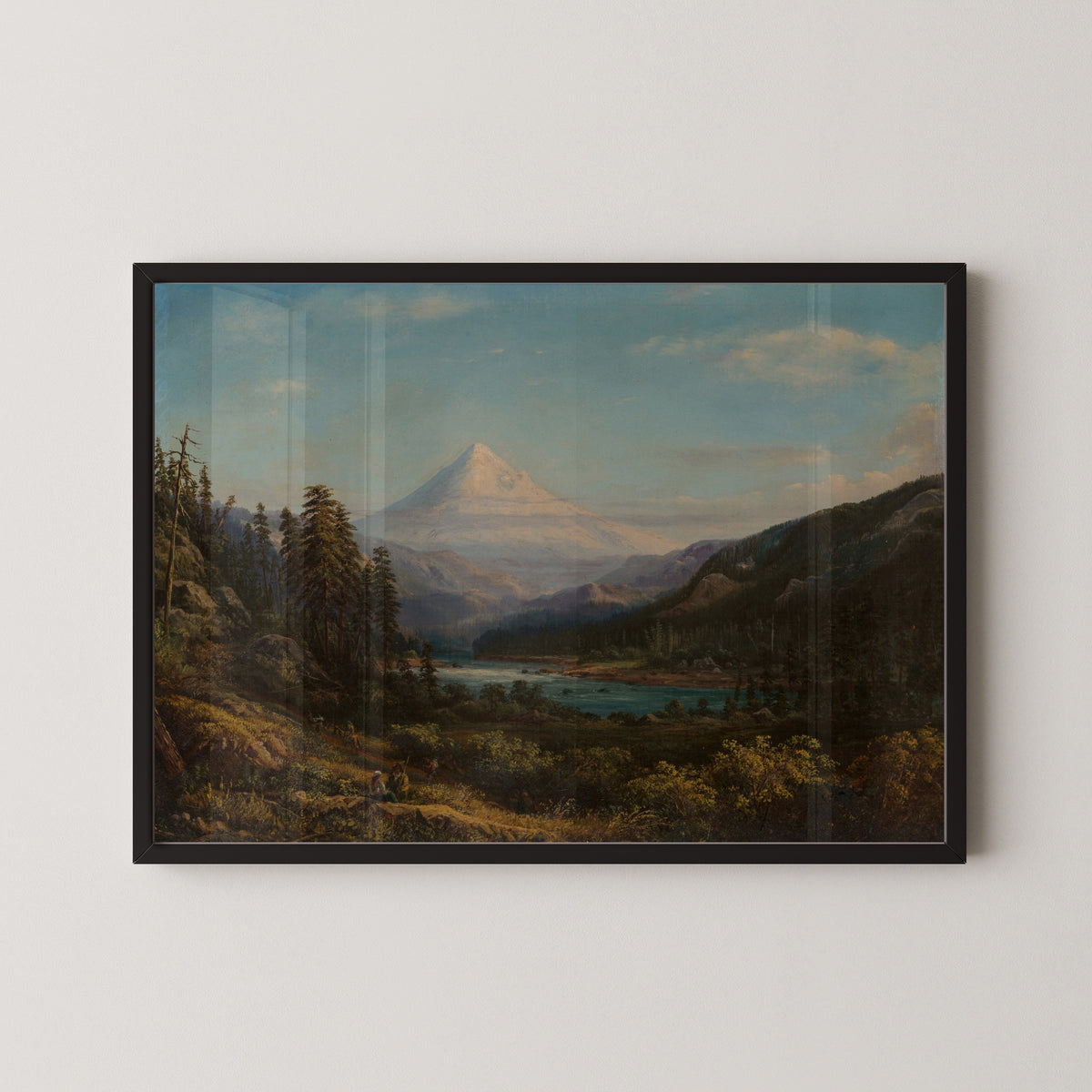 William Keith — Mount Hood from the Banks of Little Sandy River | Landscape Fine Art Print