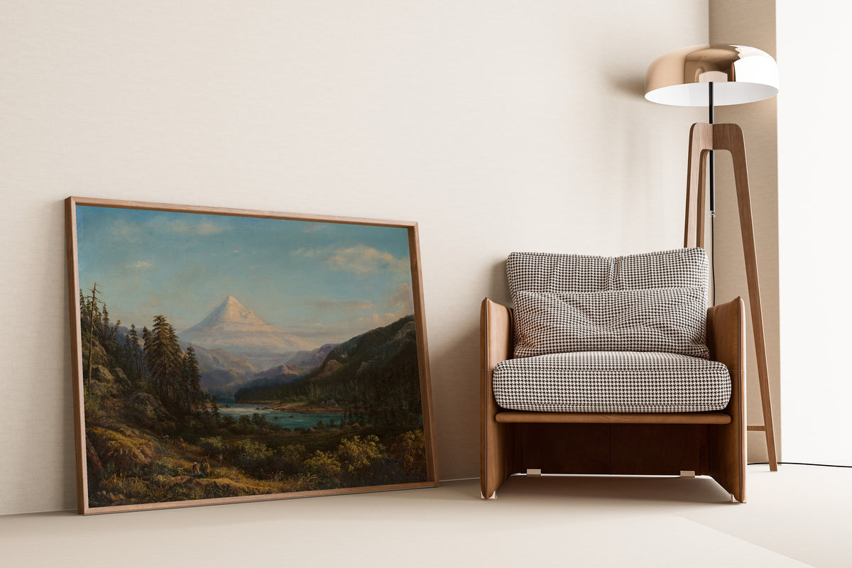 William Keith — Mount Hood from the Banks of Little Sandy River | Landscape Fine Art Print