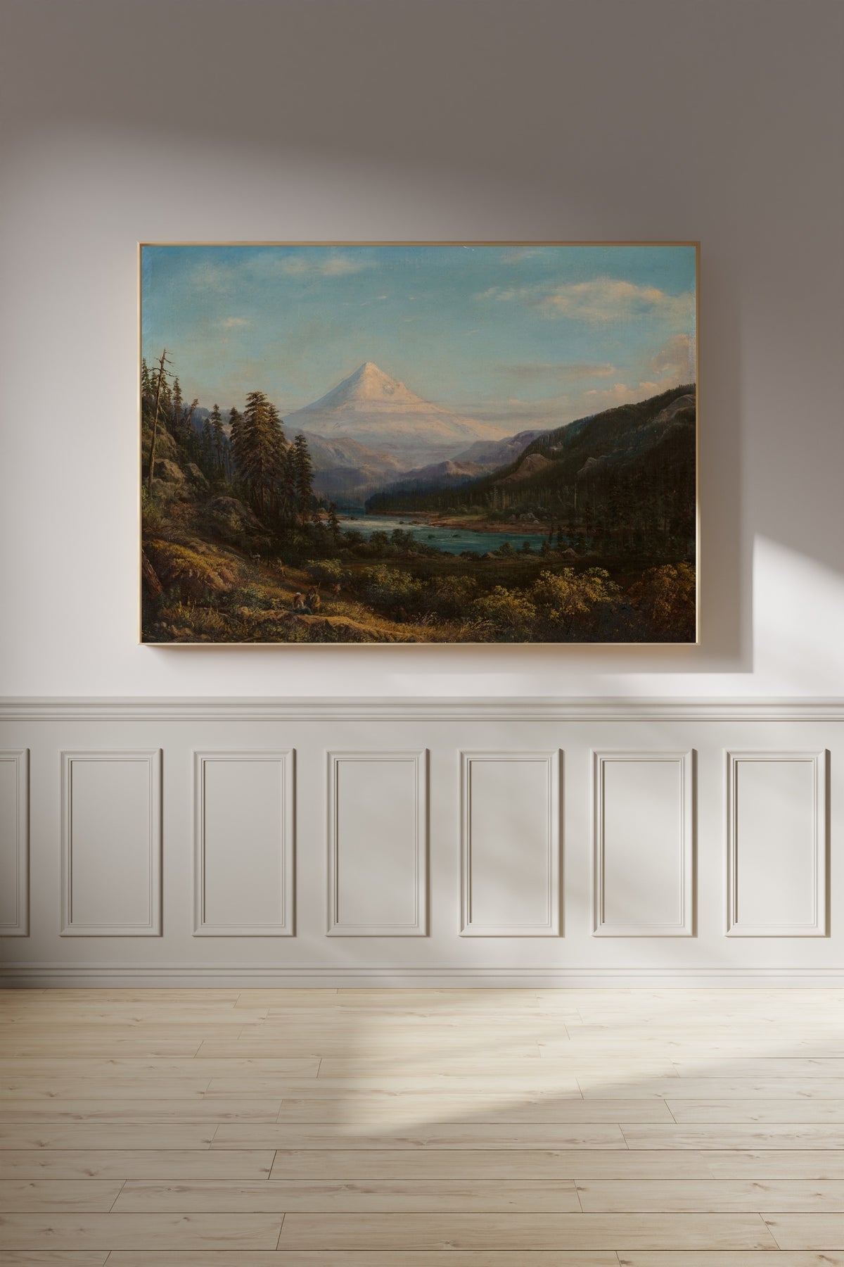 William Keith — Mount Hood from the Banks of Little Sandy River | Landscape Fine Art Print