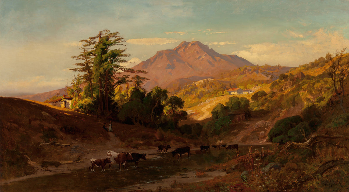 William Keith — Mount Tamalpais from the North West | Landscape Fine Art Print