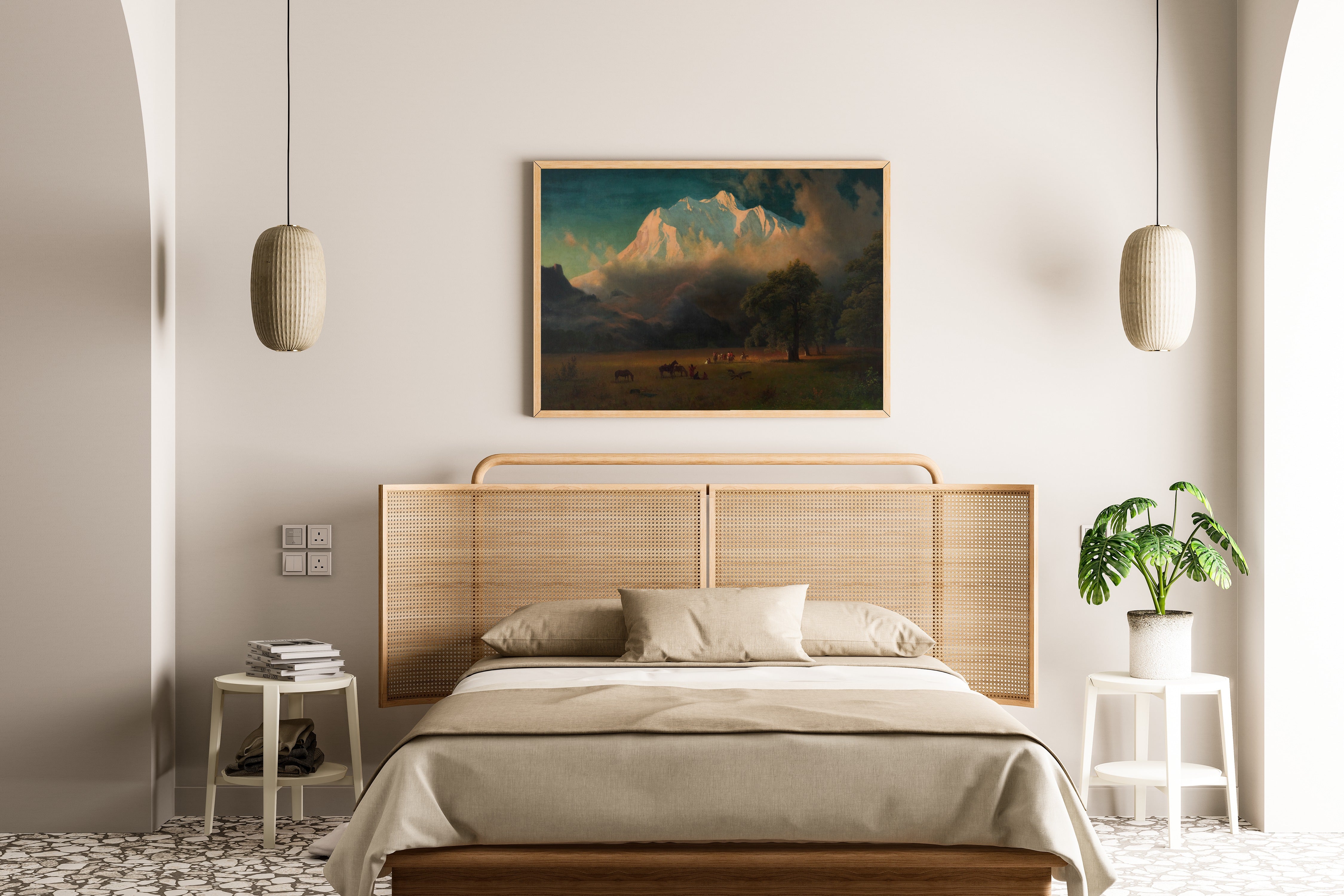 Albert Bierstadt — Mount Adams, Washington | Landscape Fine Art Print