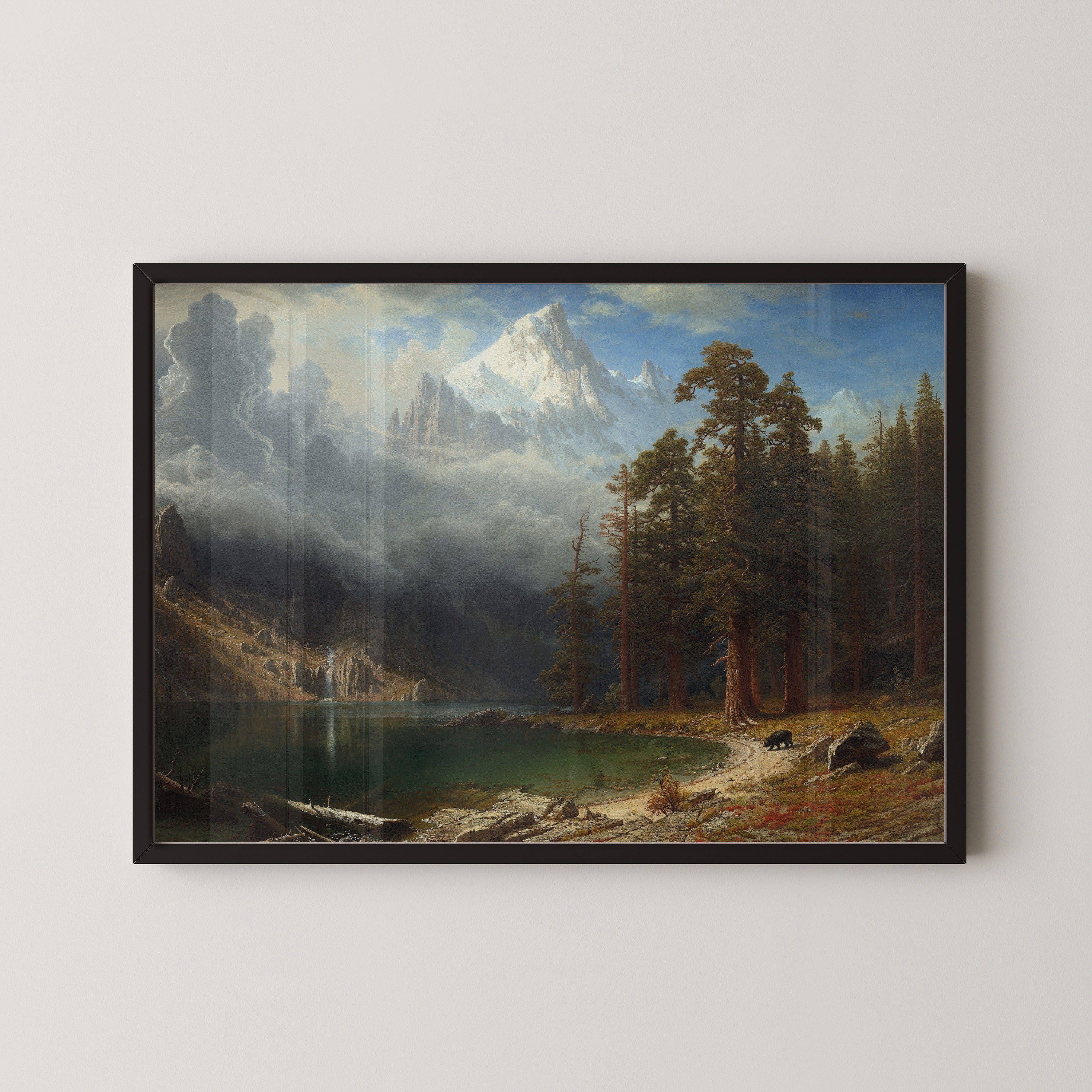 Albert Bierstadt — Mount Corcoran | Landscape Fine Art Print