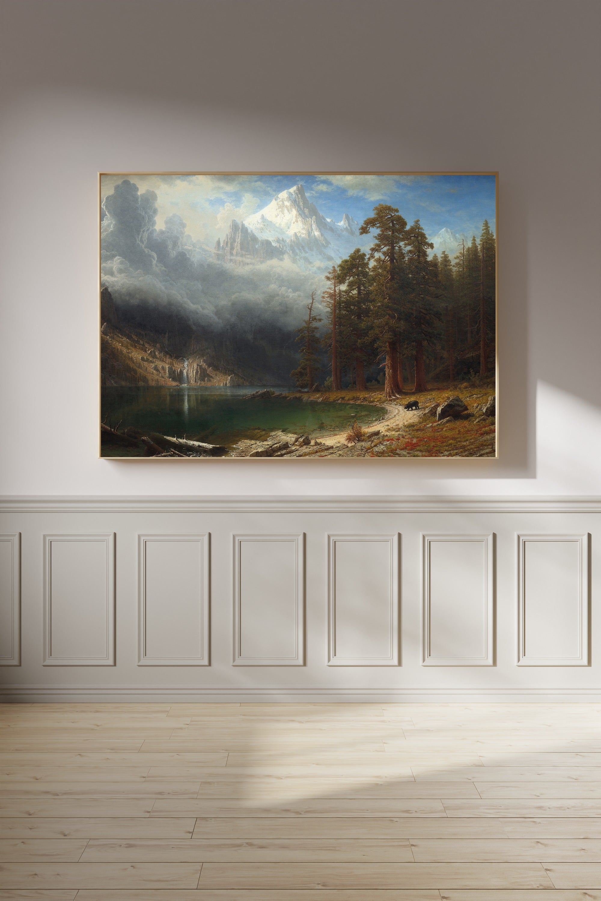 Albert Bierstadt — Mount Corcoran | Landscape Fine Art Print