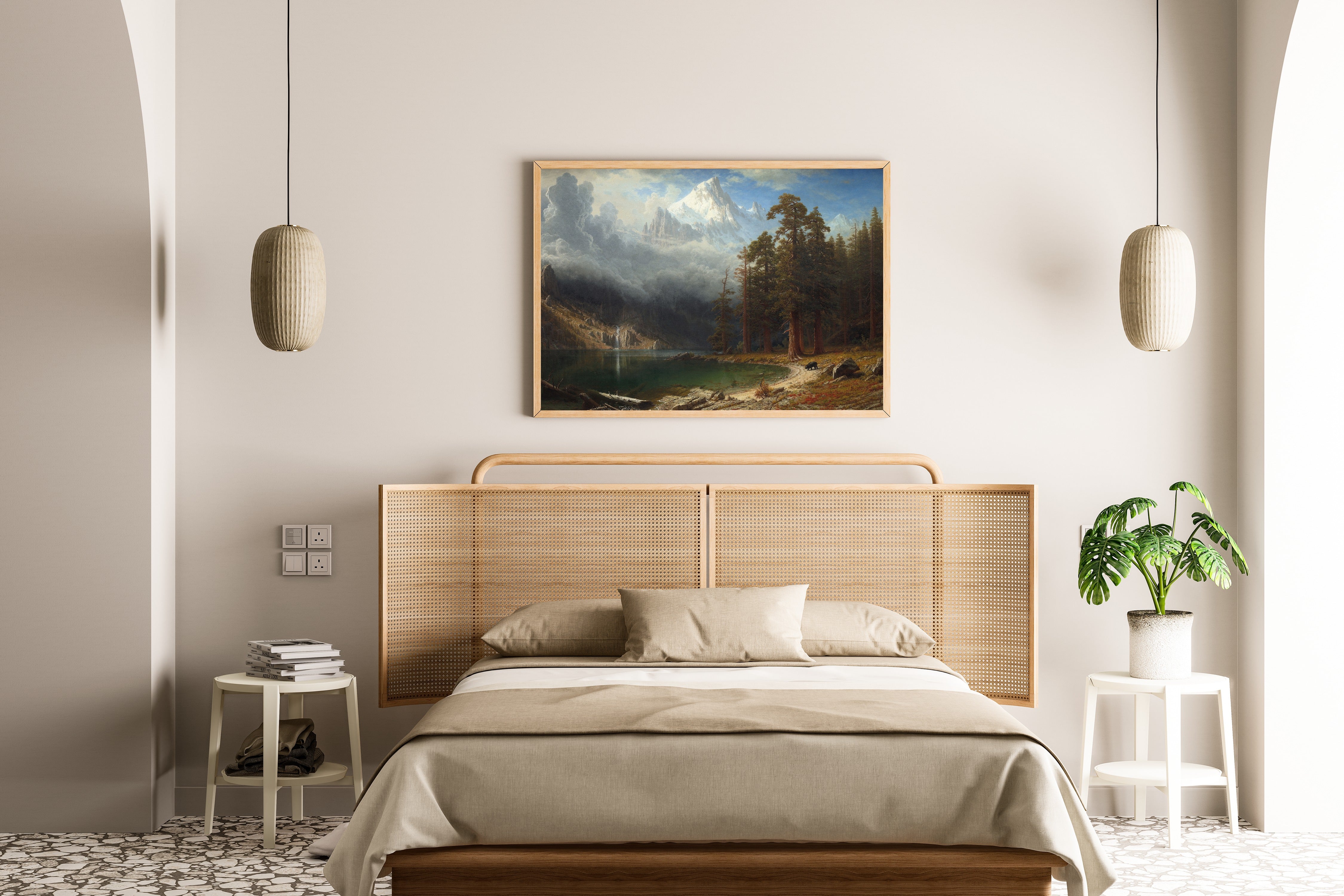 Albert Bierstadt — Mount Corcoran | Landscape Fine Art Print