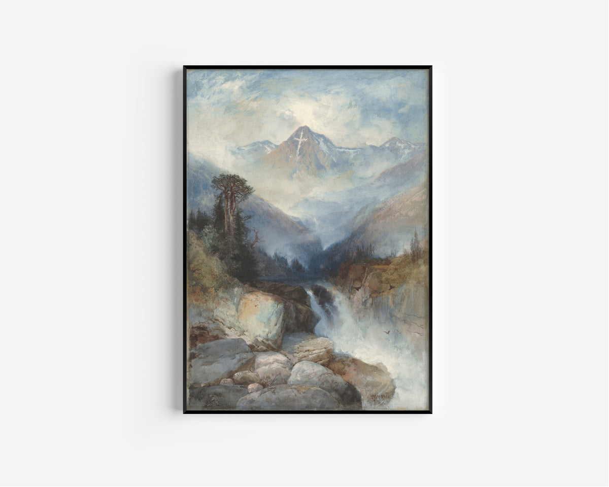 Thomas Moran — Mountain of the Holy Cross | Landscape Fine Art Print