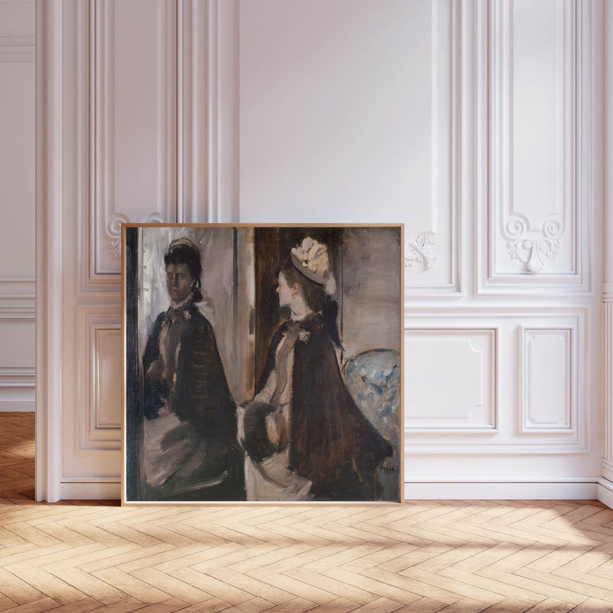 Edgar Degas — Mrs Jeantaud in the Mirror | Fine Art Print
