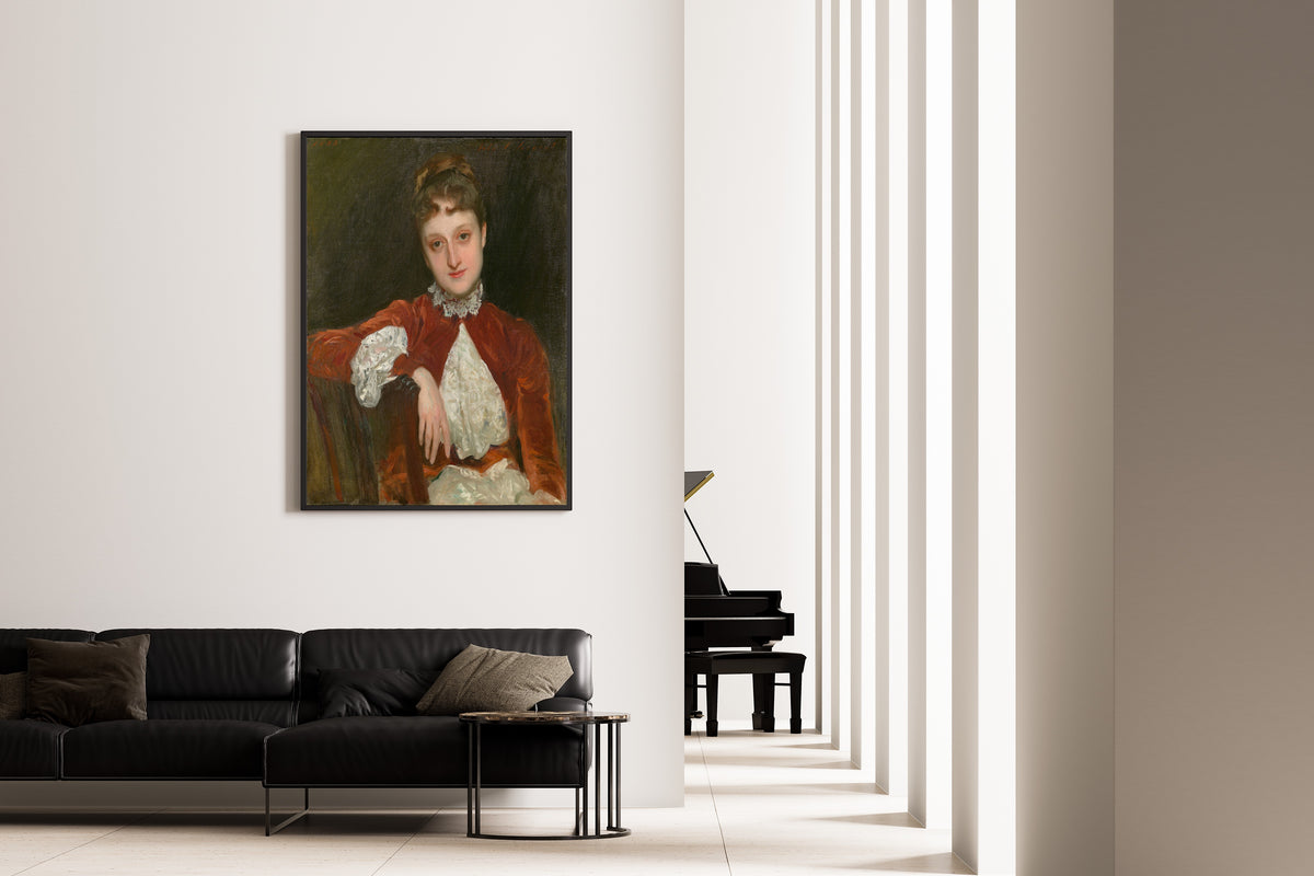 John Singer Sargent — Mrs. Charles Deering (Marion Denison Whipple) | Fine Art Print