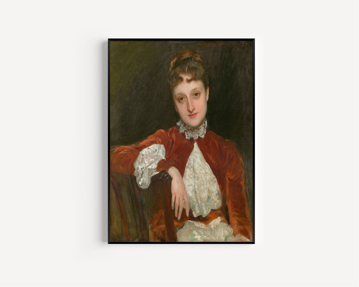 John Singer Sargent — Mrs. Charles Deering (Marion Denison Whipple) | Fine Art Print