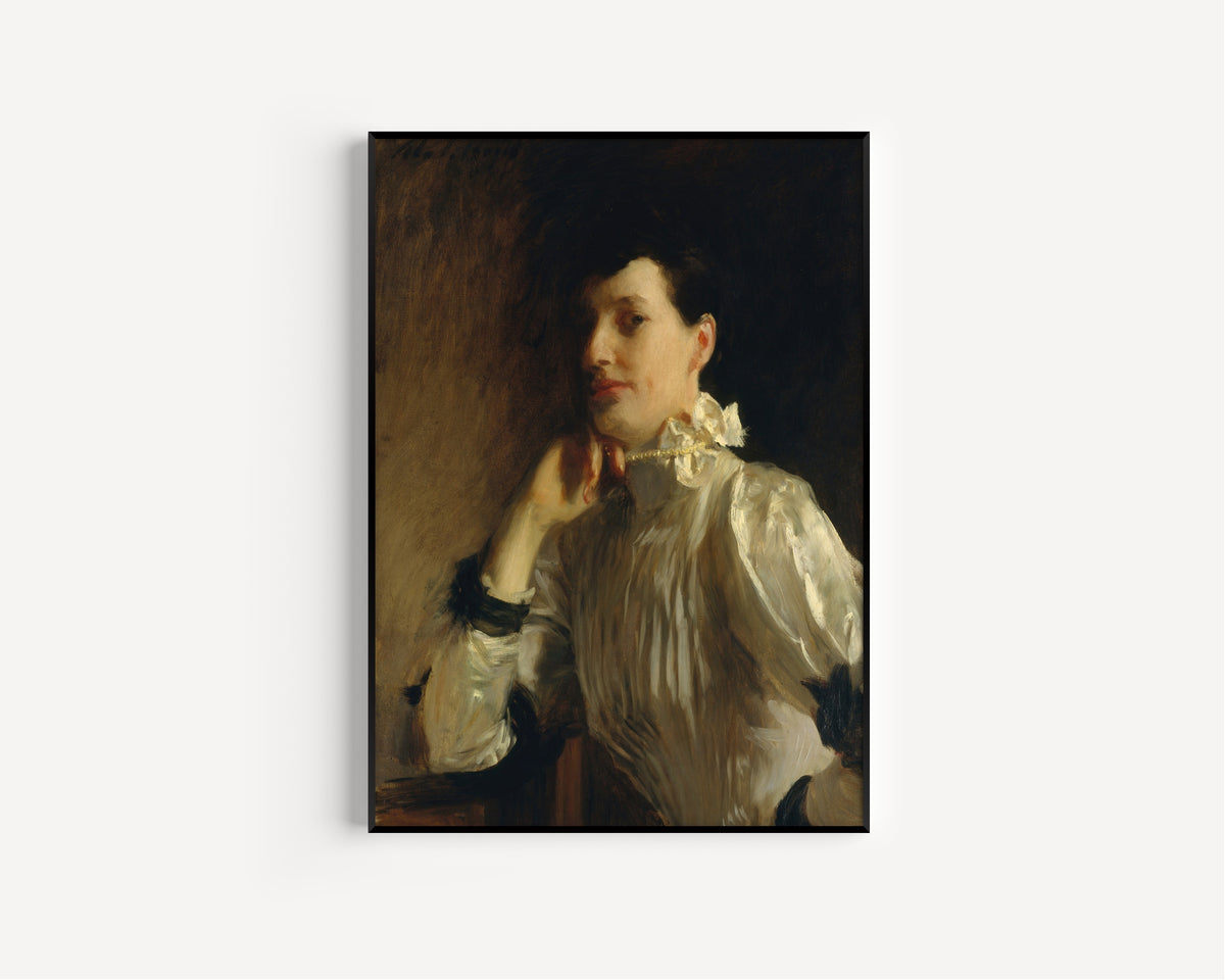 John Singer Sargent — Mrs. Henry Galbraith Ward | Fine Art Print