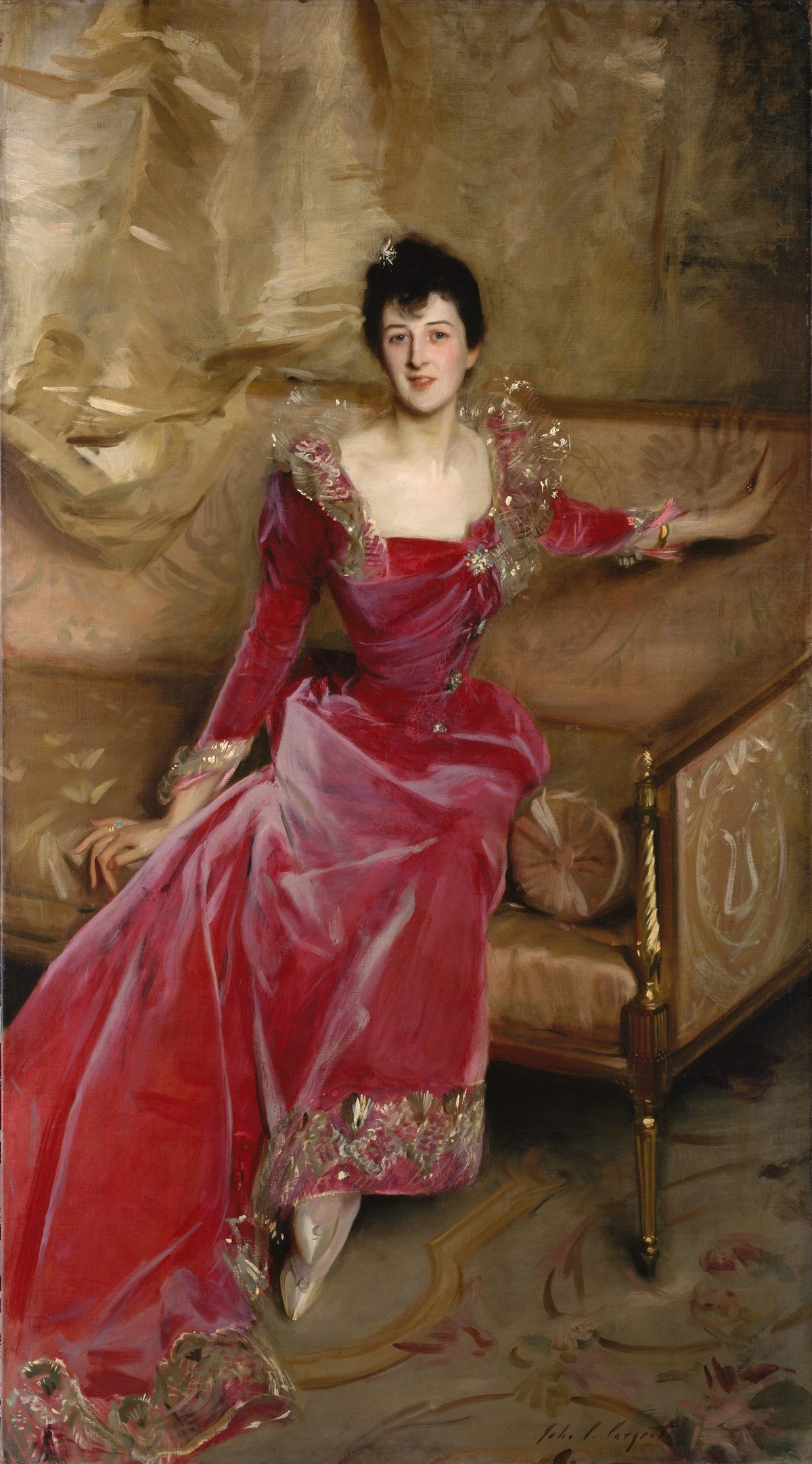 John Singer Sargent — Mrs. Hugh Hammersley | Fine Art Print