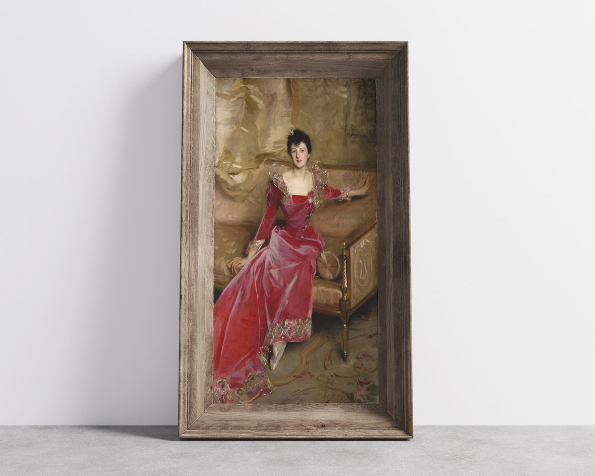 John Singer Sargent — Mrs. Hugh Hammersley | Fine Art Print