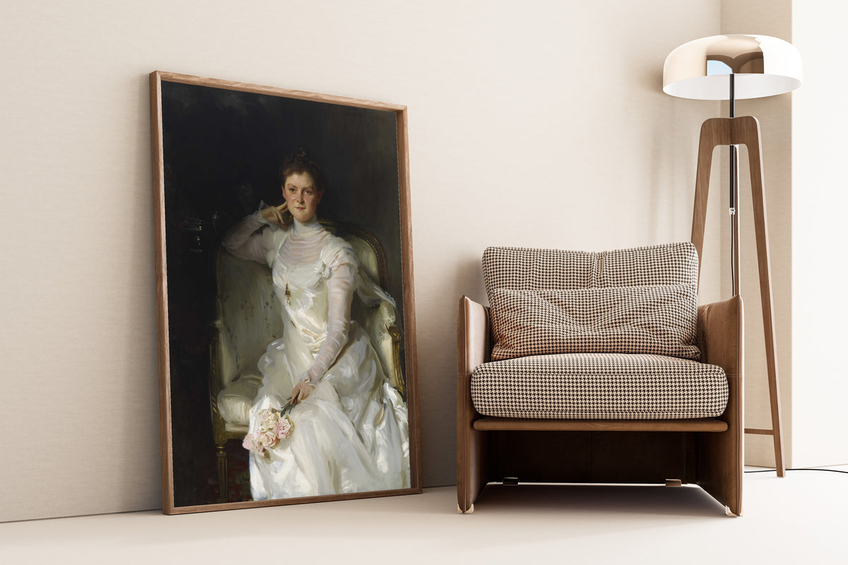 John Singer Sargent — Mrs. Joshua Montgomery Sears (Sarah Choate Sears) | Fine Art Print