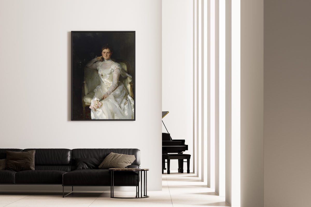 John Singer Sargent — Mrs. Joshua Montgomery Sears (Sarah Choate Sears) | Fine Art Print