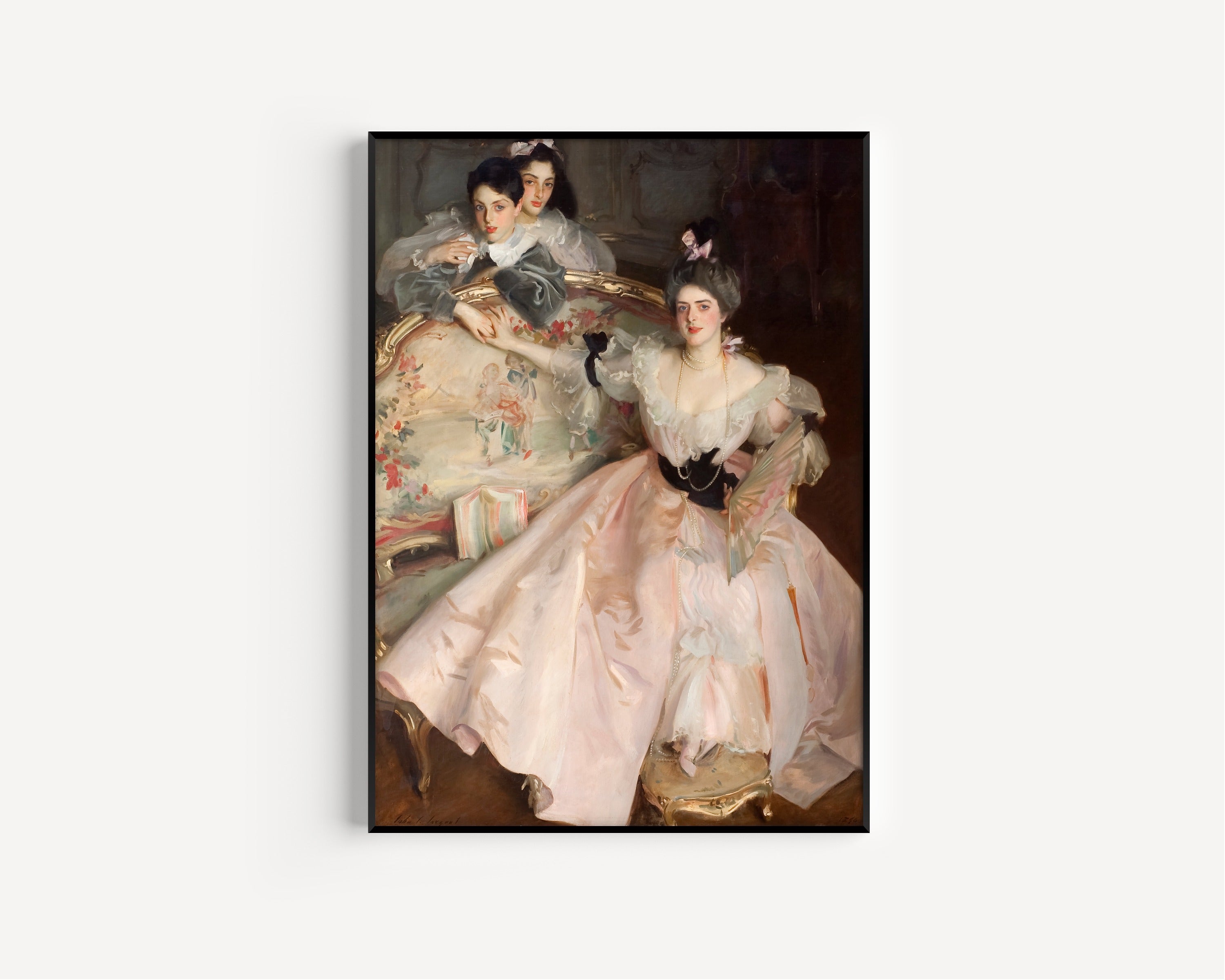 John Singer Sargent — Mrs Carl Meyer and Her Children | Fine Art Print