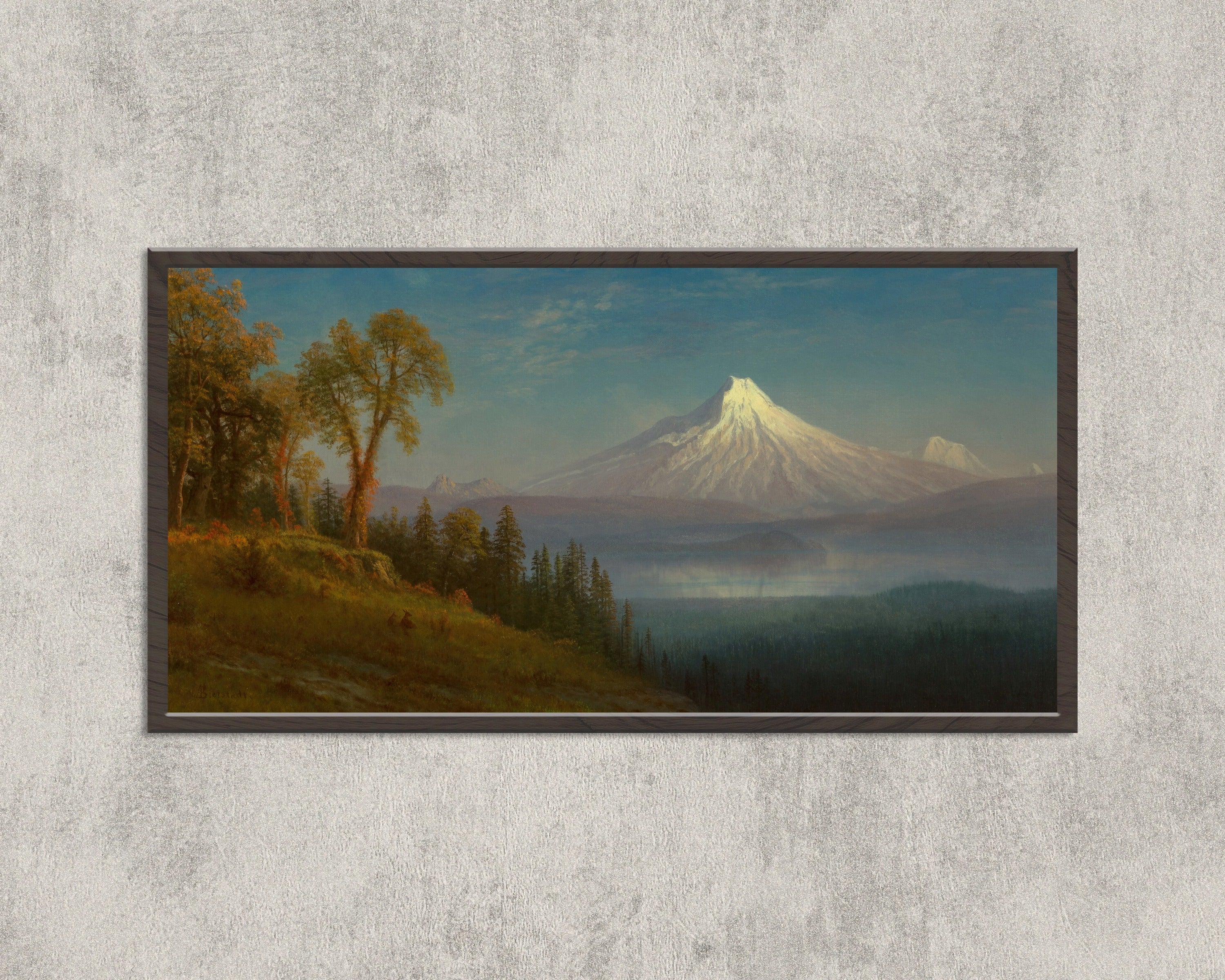 Albert Bierstadt — Mount St. Helens | Landscape Fine Art Print