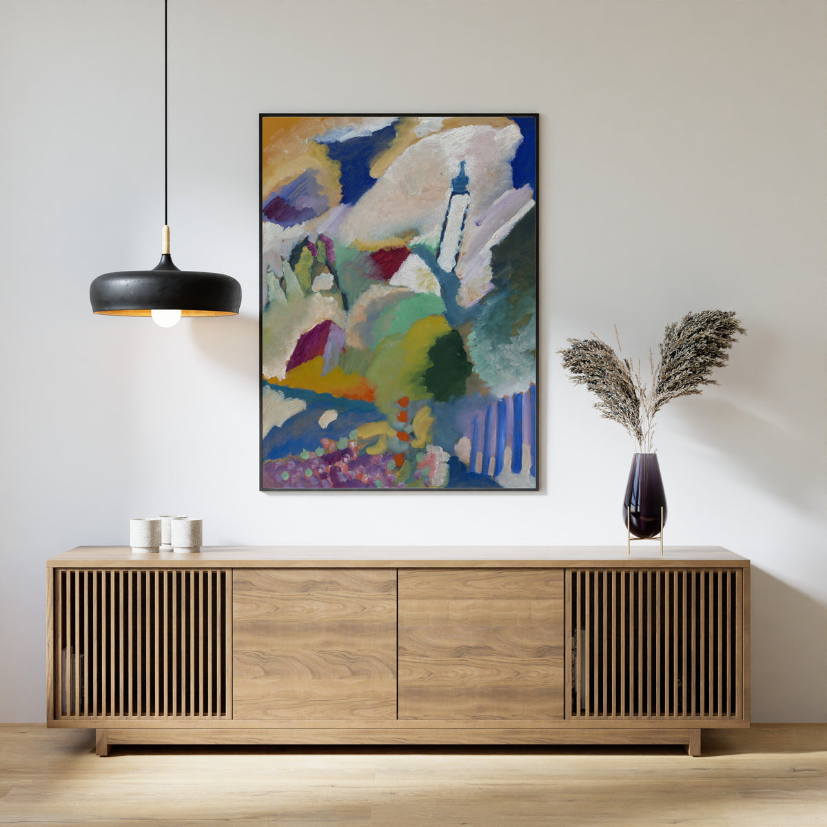 Wassily Kandinsky — Murnau with Church I | Expressionist Fine Art Print