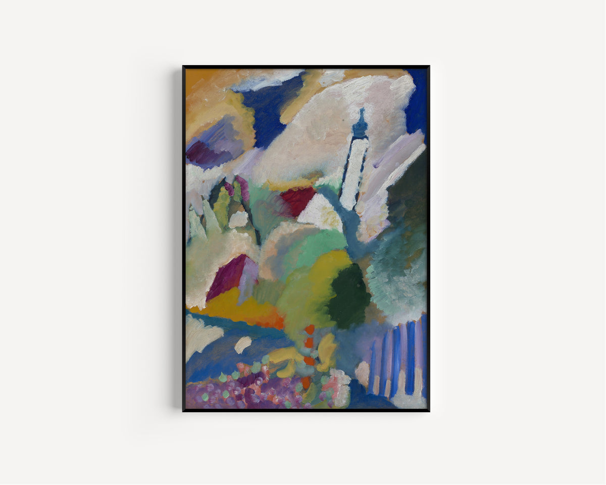 Wassily Kandinsky — Murnau with Church I | Expressionist Fine Art Print