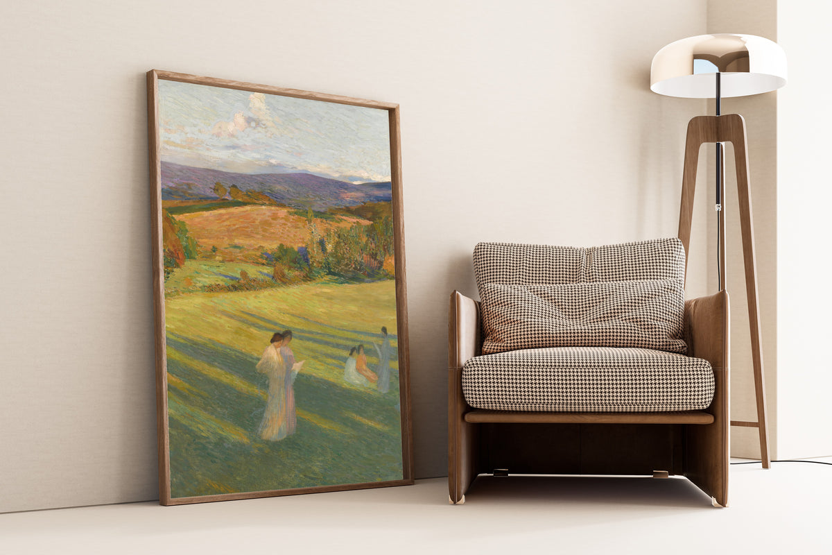 Henri Martin — Muses dans un paysage | Symbolist Art Print