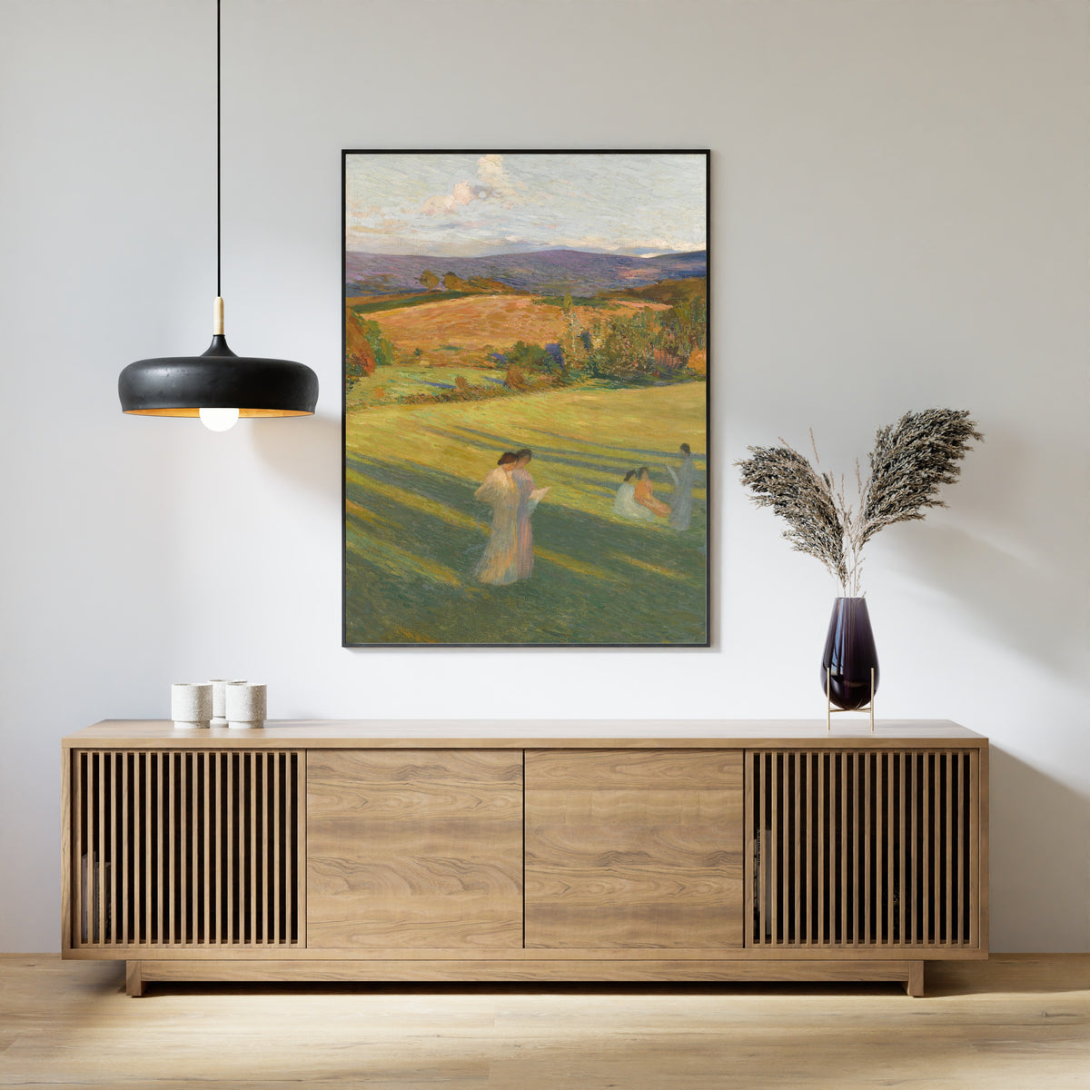 Henri Martin — Muses dans un paysage | Symbolist Art Print