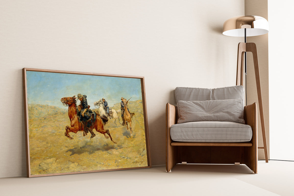 Charles Schreyvogel — My Bunkie | Western Art Print